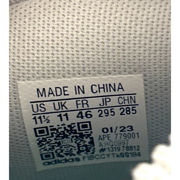 Adidas Trae Young 2 Mens 11.5 Dash Grey Silver Basketball Lace Up Sneakers NEW - Picture 8 of 8